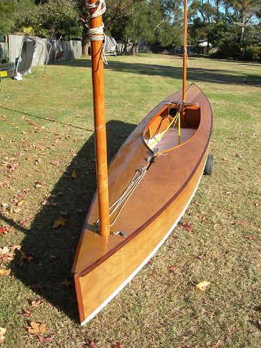 BETH Sailing Canoe Pictures | Storer Boat Plans in Wood and Plywood