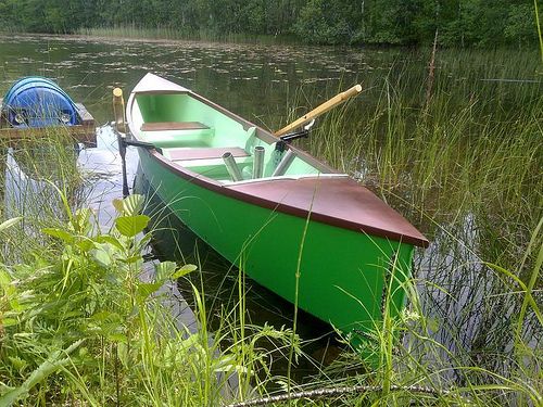  Quick Canoe for rowing. | Storer Boat Plans in Wood and Plywood