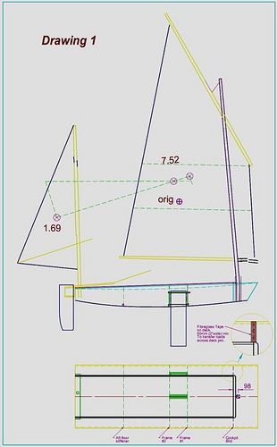  sail? Free ketch/yawl version* | Storer Boat Plans in Wood and Plywood