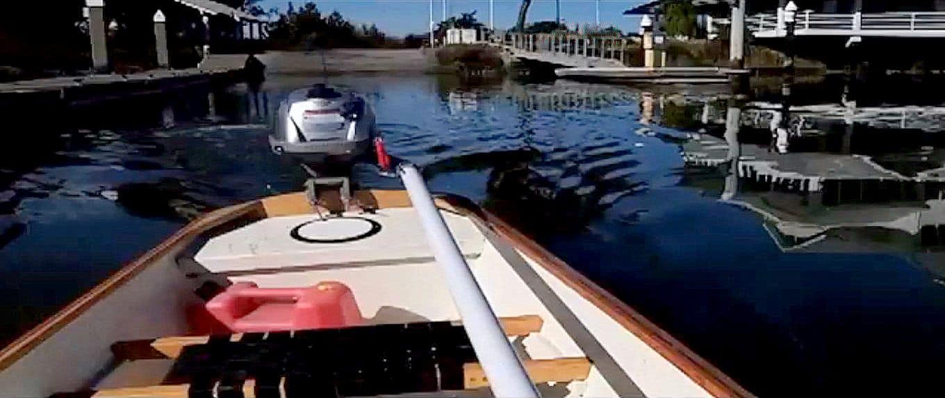 Honda 2 hp canoe #2
