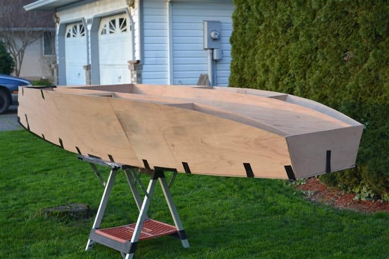 skiff free boat plans plywood boat rowing boat gavin atkin