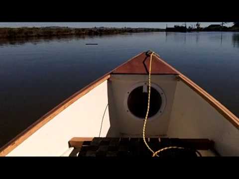 Quick Electric Canoe on the Petaluma River 2012