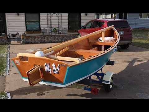 Goat Island Skiff Launch Wisconsin - Greg and Leigh&#039;s boat.