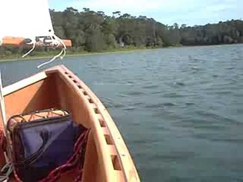 Goat Island Skiff in a moderate breeze