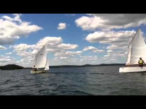 how to set up sails on a sailboat