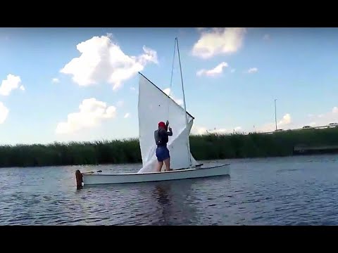 VIOLA 14 Sailing Canoe - Stability, Sailing And Paddling