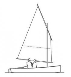 Goat Island Skiff is easy to build sails with one to four adults and is quick and beautiful: storerboatplans.com