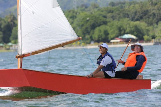 Second place - Oz Goose National Championship - cheapest racing class sail boat - storer boat plans