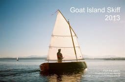 2013 Goat Island Skiff Boat and Sailing Calendar Cover