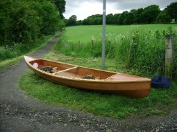 Touring a Eureka Plywood Canoe in Scotland Loch Lomond and Caledonian Canal