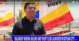 Video - TV interview Butuan maritime college sailboat building