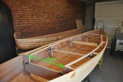Building the Viola 14 sailing canoe slideshow of each step